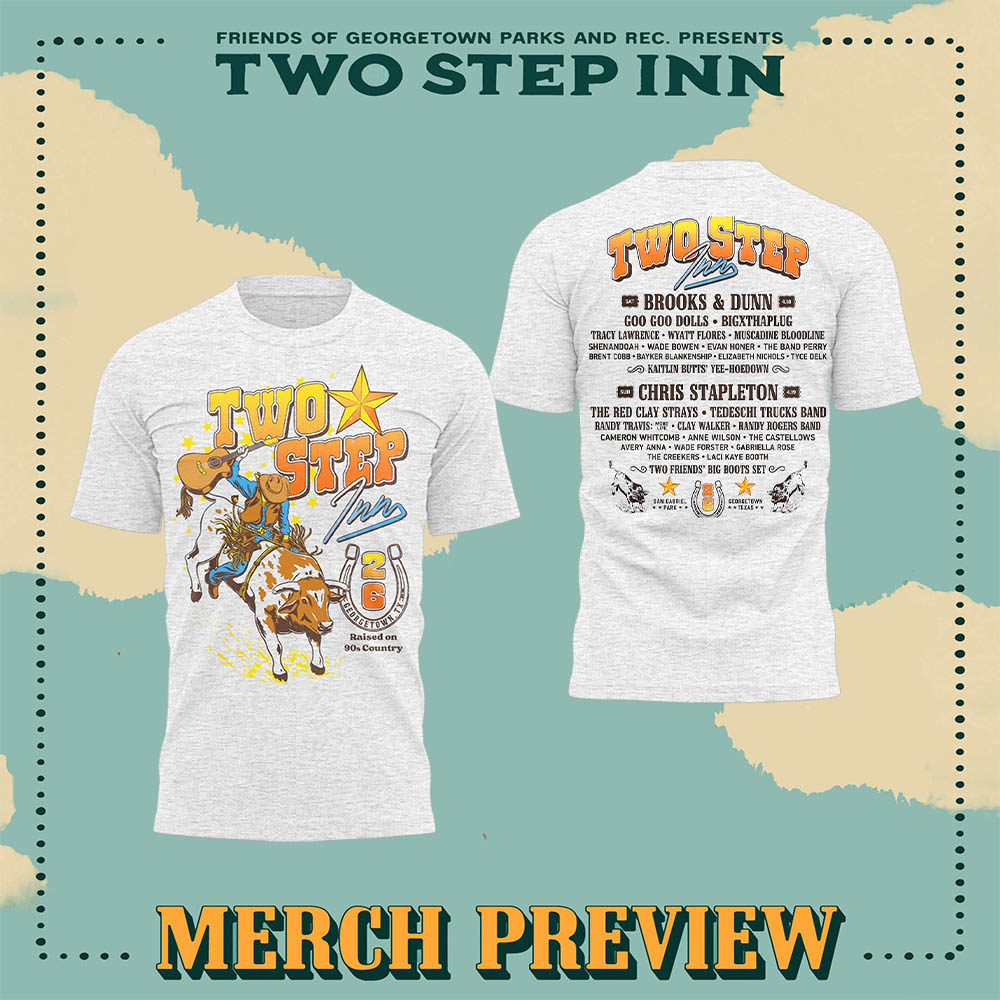 Limited Edition Two Step Inn Festival 2026 Tshirt-LL260419005