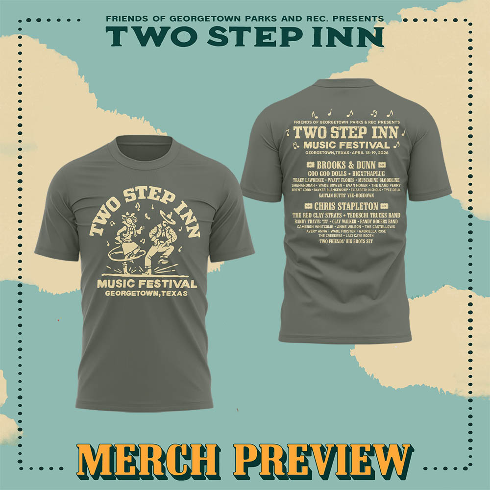 Limited Edition Two Step Inn Festival 2026 Tshirt-LL260419009
