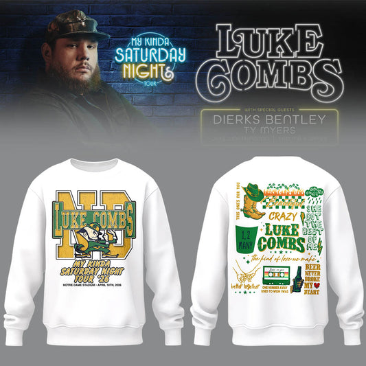 Limited Edition “My Kinda Saturday Night Tour” at Notre Dame Stadium Sweatshirt-LL26042029