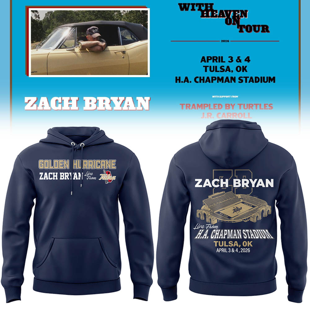 Limited Edition ZB x Tulsa Football Hoodie-LL260504033