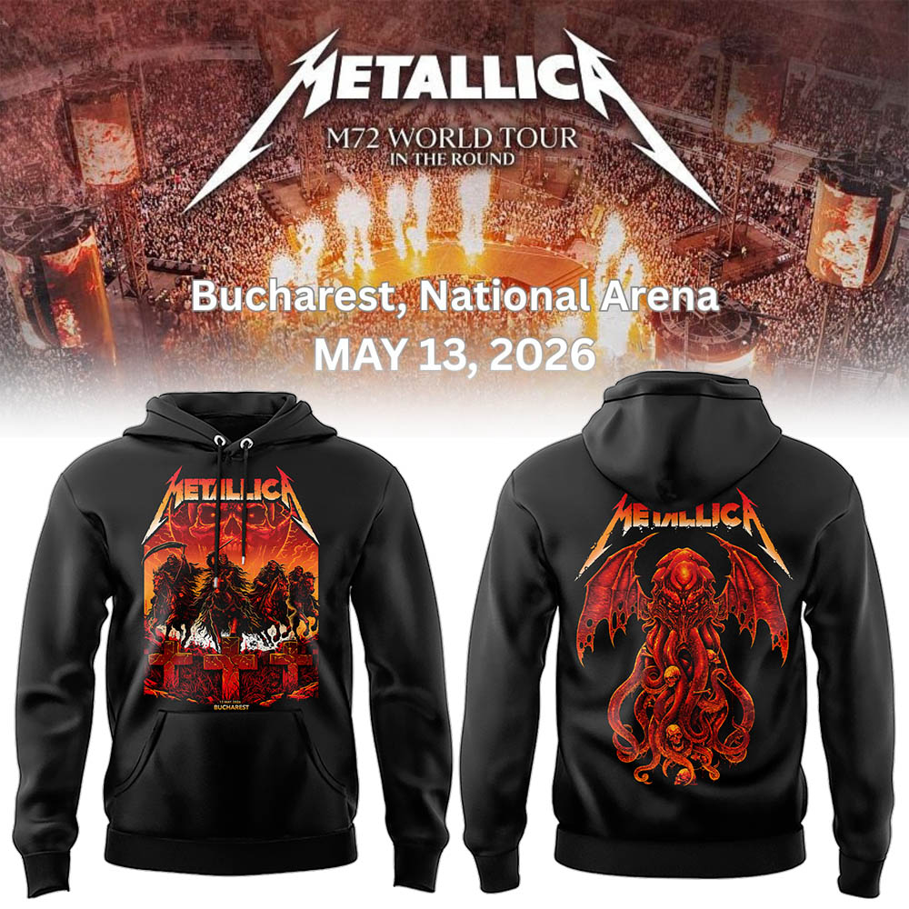 Limited Edition MTLC World Tour At Bucharest, Romania Hoodie