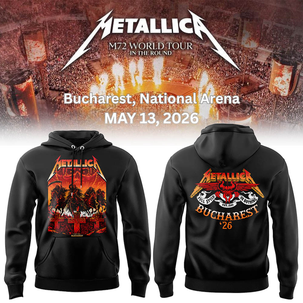 Limited Edition MTLC World Tour At Bucharest, Romania Hoodie