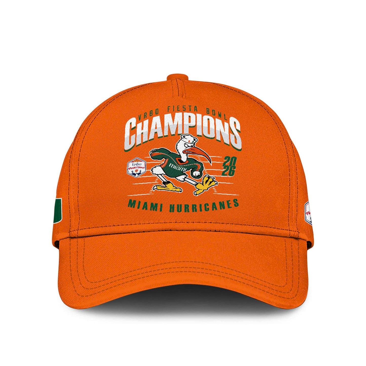 Miami Hurricanes 2026 Fiesta Bowl Champions T-shirt – Orange