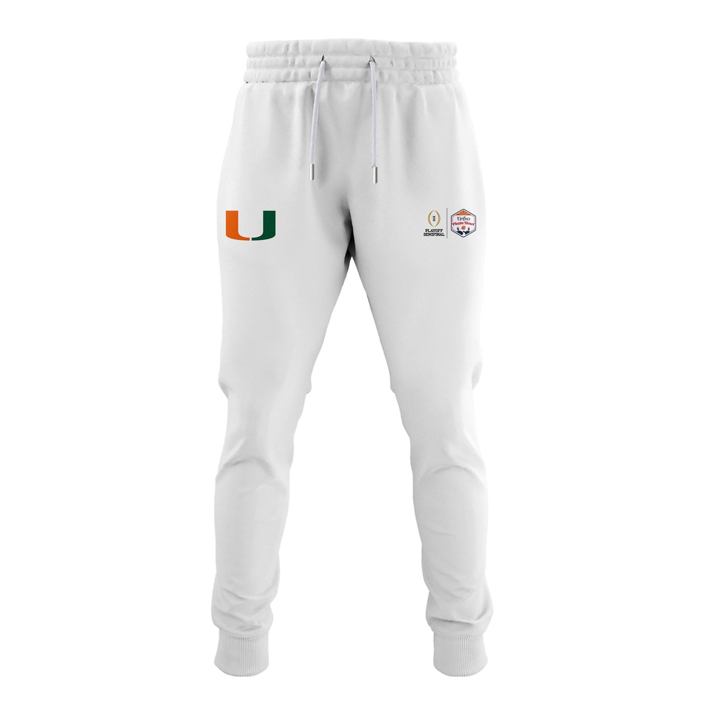 Miami Hurricanes 2026 Fiesta Bowl Champions Locker Room Sweatshirt – White