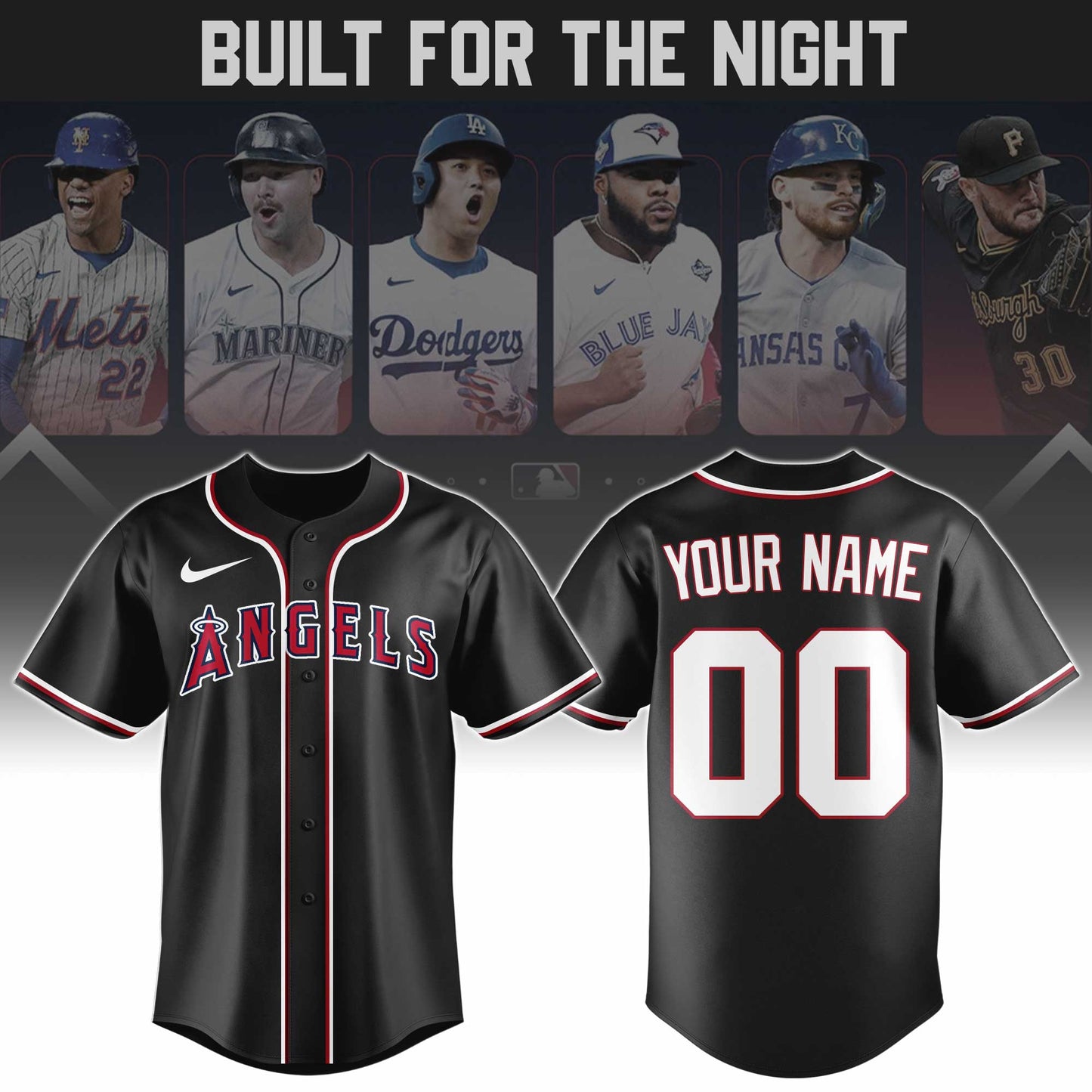 LAA Fashion Black Out Jersey