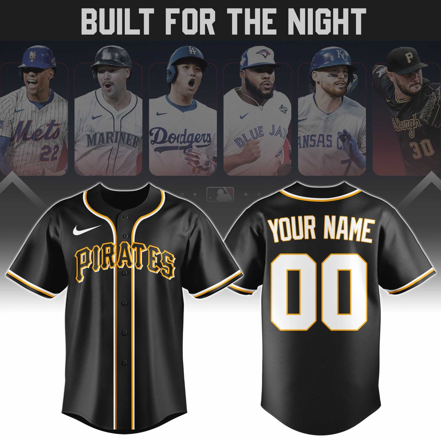 PIT Fashion Black Out Jersey