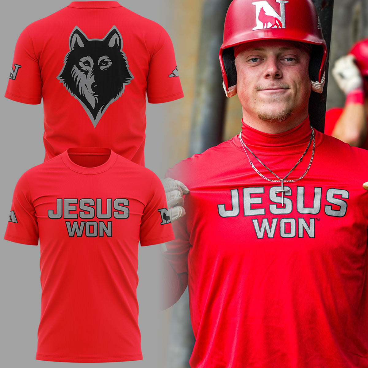 Limited Edition Newberry x Jesus Won Shirt-ND03072622