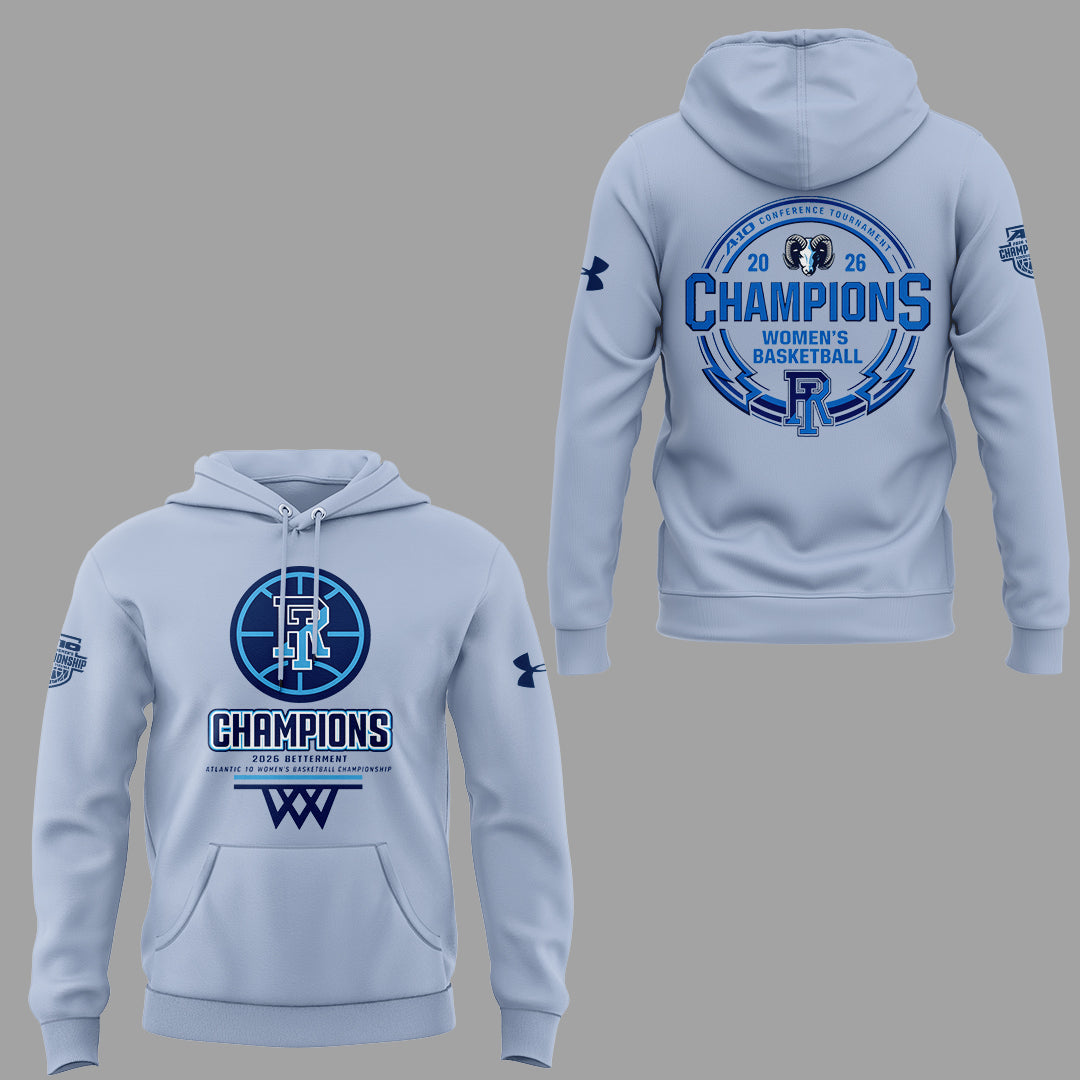 Limited Edition A10 WBB Tournament Champions 🏀🏆 Hoodie-ND03092634