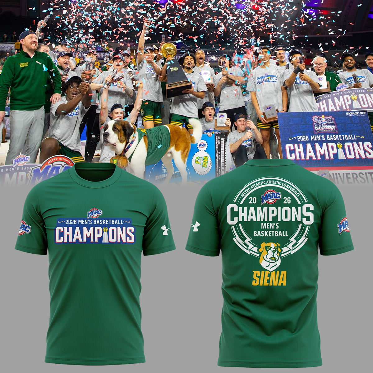 Limited Edition MBB MAAC Champions 🏀🏆 Shirt-ND03112629
