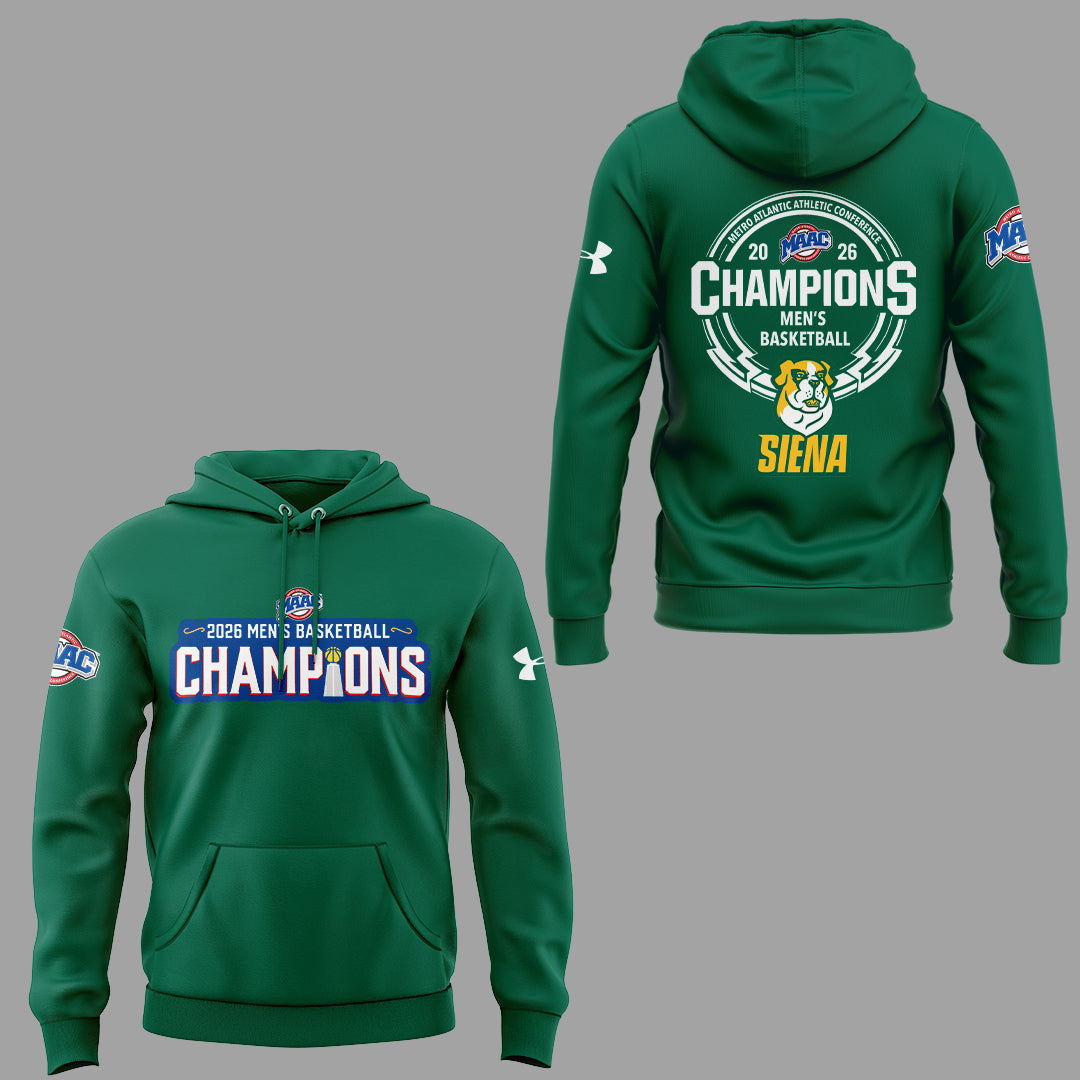 Limited Edition MBB MAAC Champions 🏀🏆 Hoodie-ND03112630
