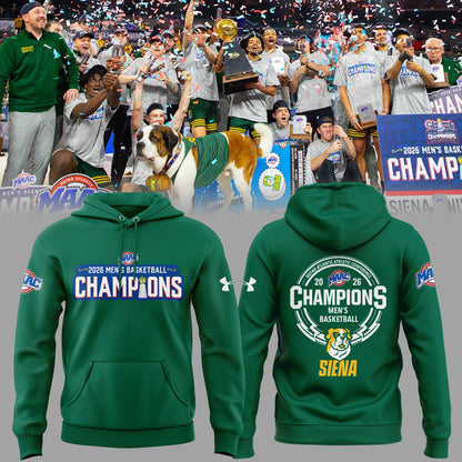 Limited Edition MBB MAAC Champions 🏀🏆 Hoodie-ND03112630