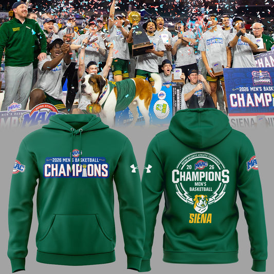 Limited Edition MBB MAAC Champions 🏀🏆 Hoodie-ND03112630