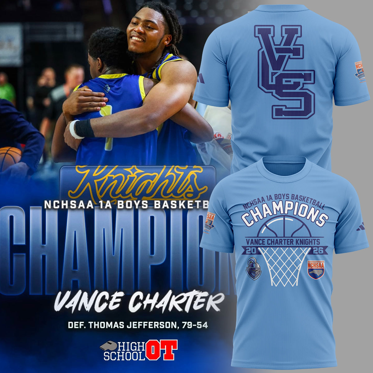 Limited Edition 1A Boys Basketball Champions 🏀🏆 Shirt-ND03122624