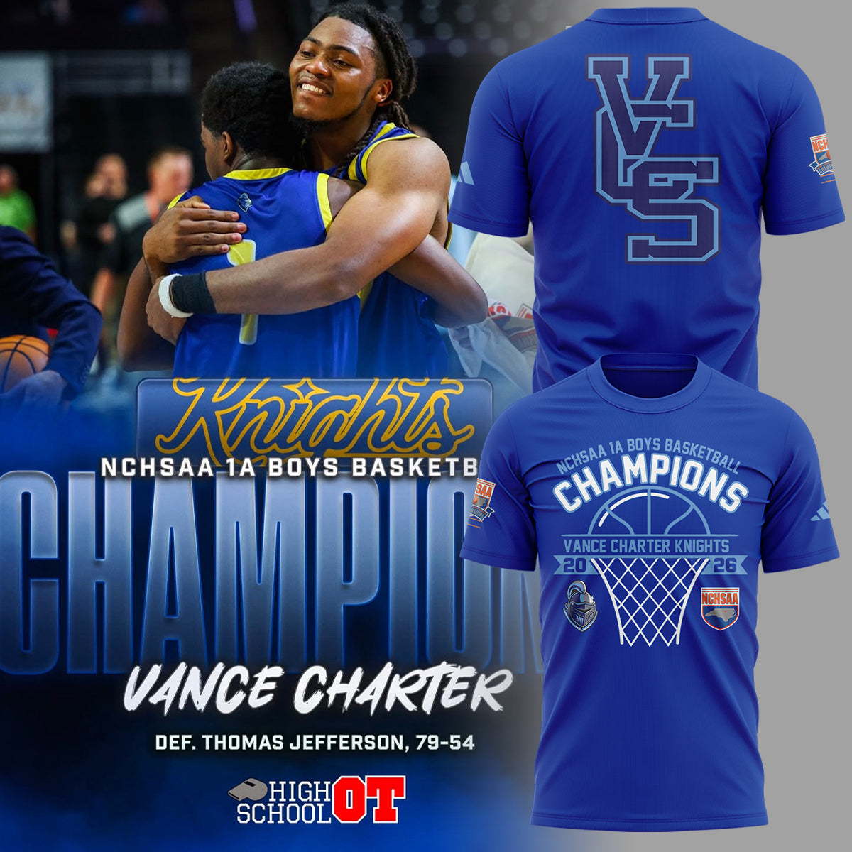 Limited Edition 1A Boys Basketball Champions 🏀🏆 Shirt-ND03122628