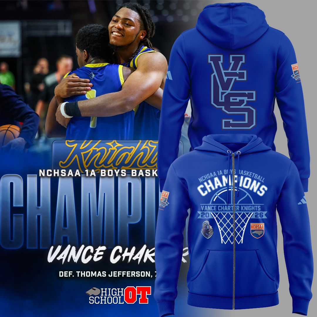 Limited Edition 1A Boys Basketball Champions 🏀🏆 Zip Hoodie