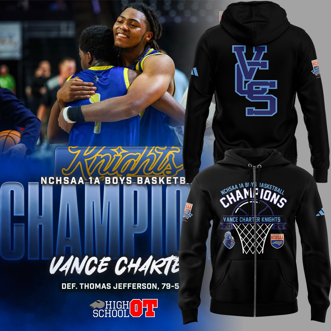 Limited Edition 1A Boys Basketball Champions 🏀🏆 Zip Hoodie