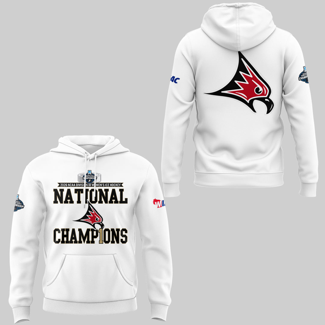Limited Edition D3 Women’s Ice Hockey National Champions 🏆🏒 Hoodie-ND03302610
