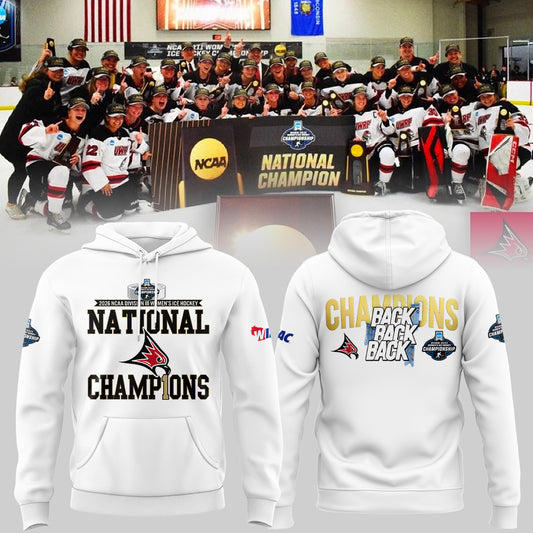 Limited Edition D3 Women’s Ice Hockey National Champions 🏆🏒 Hoodie-ND03302611