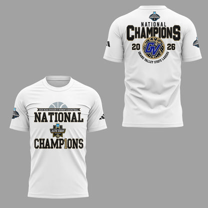 Limited Edition 2026 D2 Women’s Basketball National Champions 🏀🏆 Shirt-ND03302613
