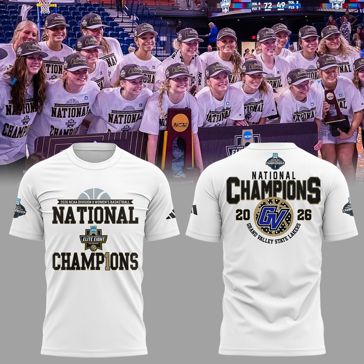 Limited Edition 2026 D2 Women’s Basketball National Champions 🏀🏆 Shirt-ND03302613