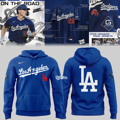 Limited Edition Dodgers blue threads Hoodie