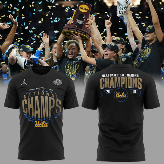 Limited Edition 2026 WBB National Champions 👑🏀 Champions Shirt