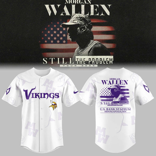Limited Editon Still The Problem Tour U.S Bank Stadium Jersey-ND04072628