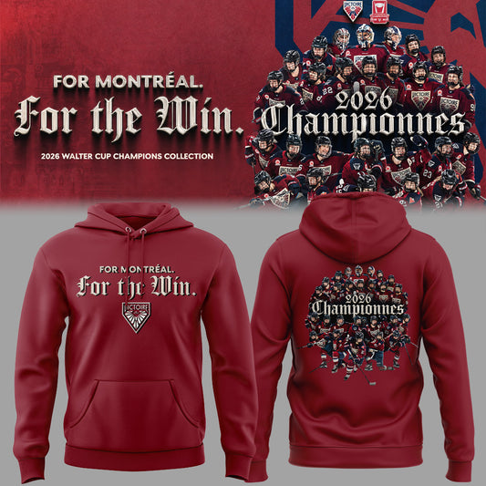Limited Edition 2026 PWHL WALTER CUP CHAMPIONS Hoodie-ND05212602