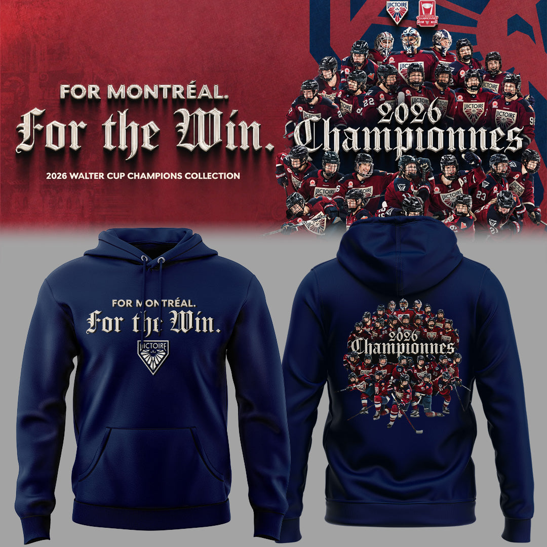 Limited Edition 2026 PWHL WALTER CUP CHAMPIONS Hoodie-ND05212603
