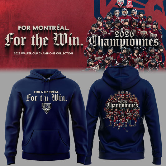 Limited Edition 2026 PWHL WALTER CUP CHAMPIONS Hoodie-ND05212603