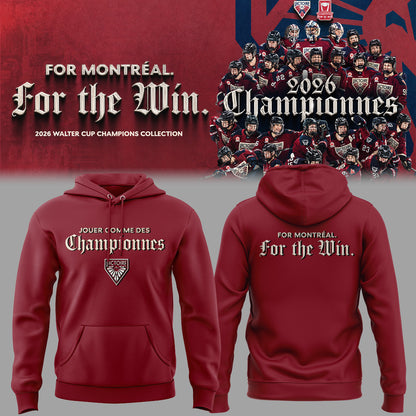 Limited Edition 2026 PWHL WALTER CUP CHAMPIONS Hoodie-ND05212608