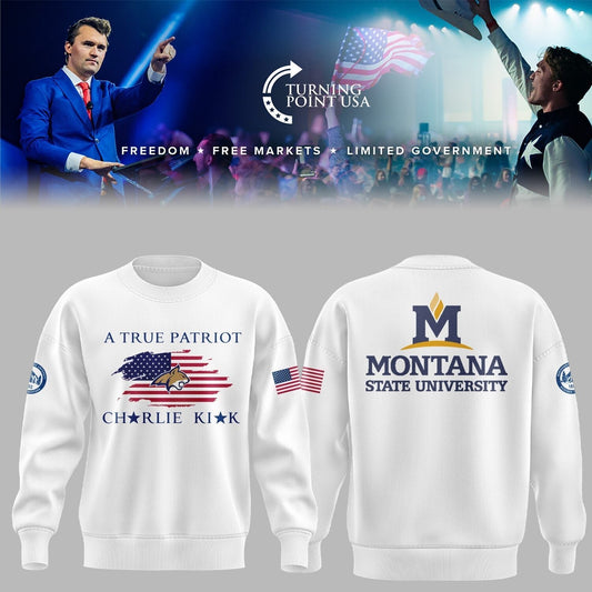 Limited Edition Montana State x Turning Point USA 2025 Sweatshirt | IS67