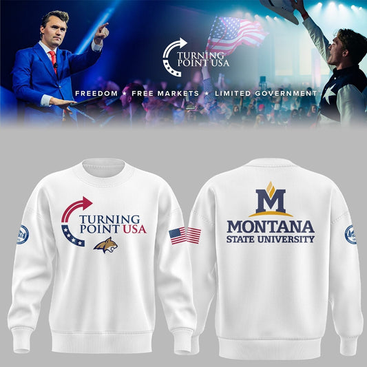 Limited Edition Montana State x Turning Point USA 2025 Sweatshirt | HQ45