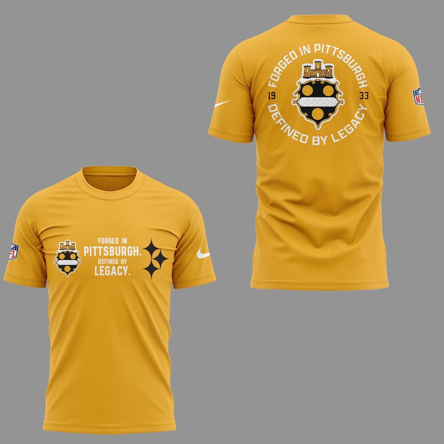 Steeler Nation Shirt - Pittsburgh Steelers The 1933 Legacy Collection T-Shirt