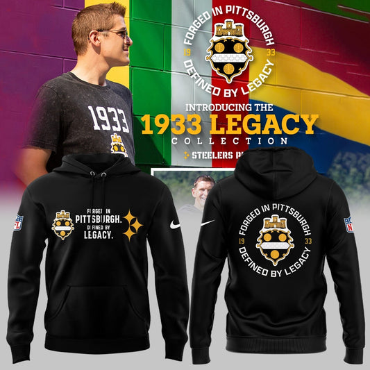 Steeler Nation Shirt - Pittsburgh Steelers The 1933 Legacy Collection Hoodie