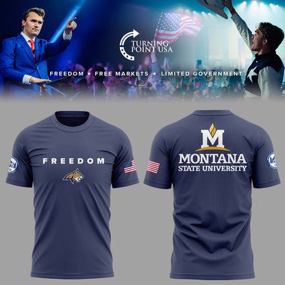 Limited Edition Montana State x Turning Point USA 2025 TShirt | YC83