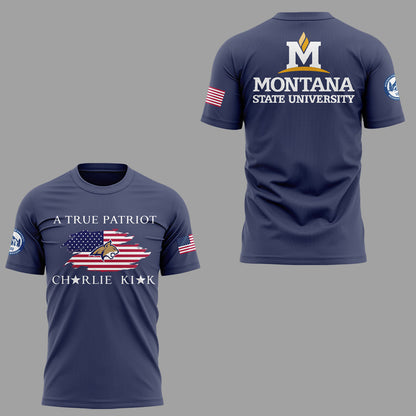 Limited Edition Montana State x Turning Point USA 2025 TShirt | FP88