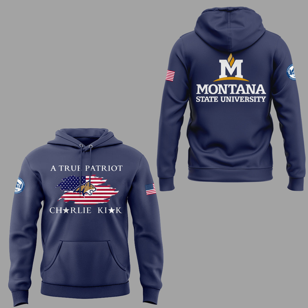 Limited Edition Montana State x Turning Point USA 2025 Hoodie | FB99