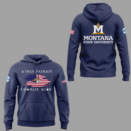 Limited Edition Montana State x Turning Point USA 2025 Hoodie | FB99