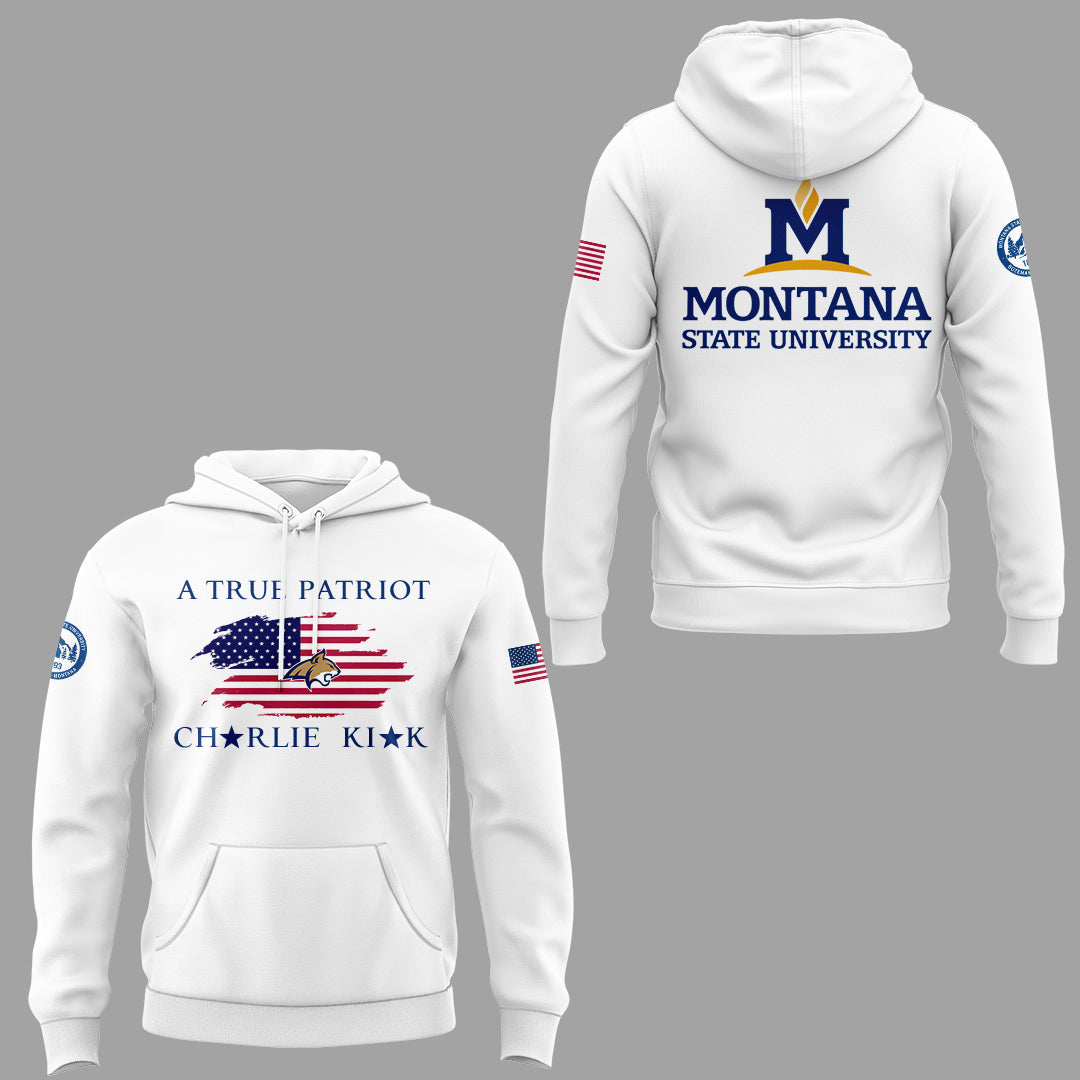 Limited Edition Montana State x Turning Point USA 2025 Hoodie | WP16