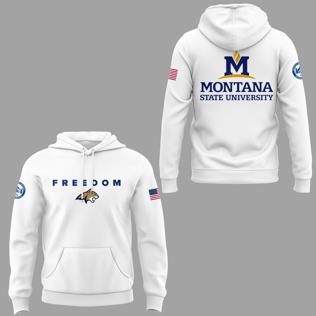 Limited Edition Montana State x Turning Point USA 2025 Hoodie | xZ57