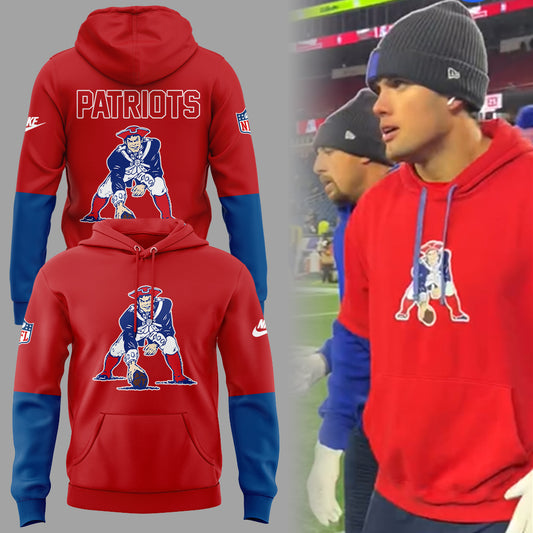 Limited Edition NE Patriots Throwback 1992 Hoodie-ND12022502