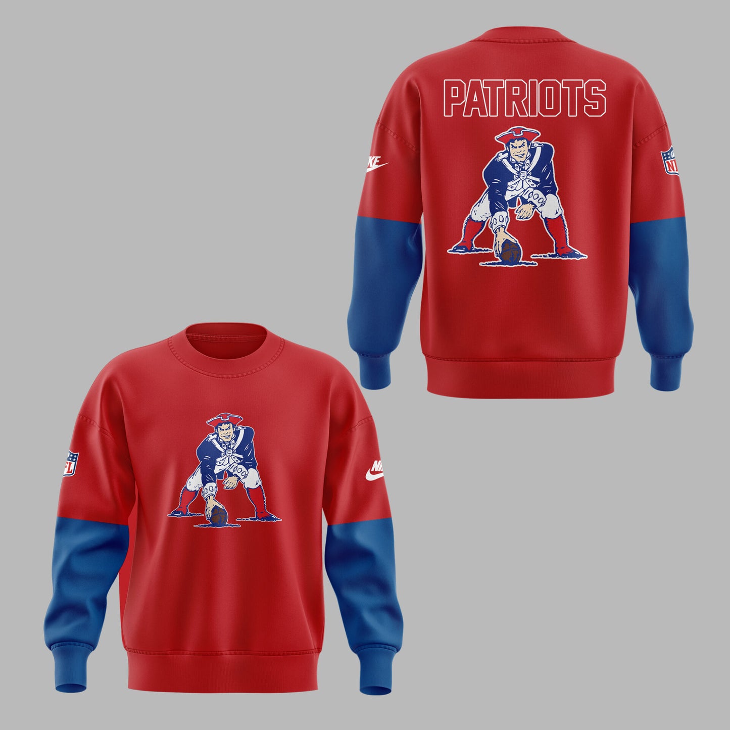 Limited Edition NE Patriots Throwback 1992 Sweatshirt-ND12022503