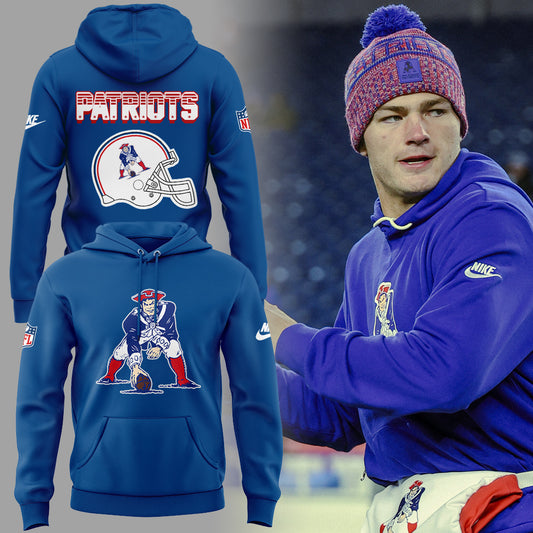 Limited Edition NE Patriots Throwback 1992 Hoodie-ND12022534