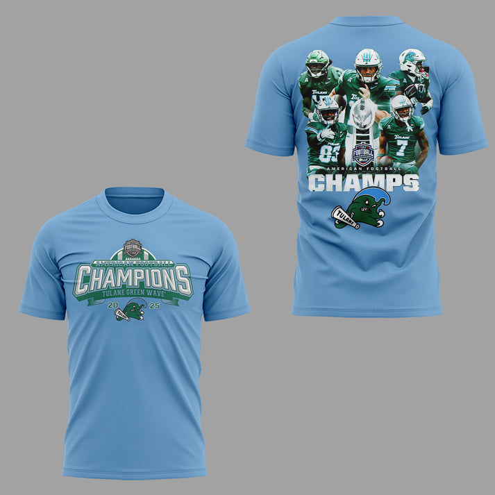THE TULANE ARE YOUR 2025 AMERICAN FOOTBALL CHAMPIONS🌊🏆