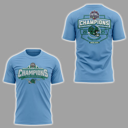 THE TULANE ARE YOUR 2025 AMERICAN FOOTBALL CHAMPIONS🌊🏆