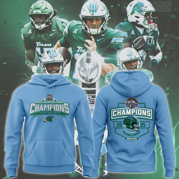 THE TULANE ARE YOUR 2025 AMERICAN FOOTBALL CHAMPIONS🌊🏆