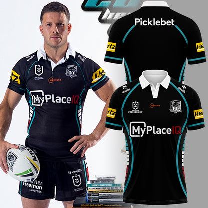 Limited Edition Panthers 2026 Heritage Polo-Shirt-ND12152533
