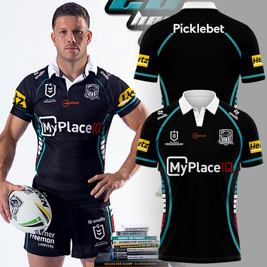 Limited Edition Panthers 2026 Heritage Polo-Shirt-ND12152533
