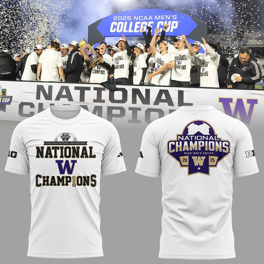 Limited Edition Huskies National Champions T-Shirt-ND12162517